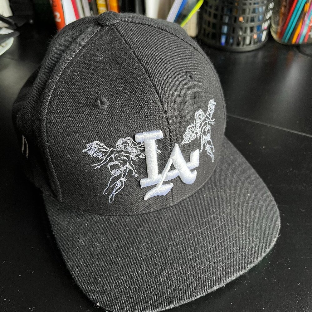 City of Angels A-Frame Snapback // Black & White